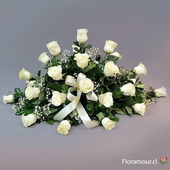 Envía flores para funerales y condolencias en 4h con Aquarelle