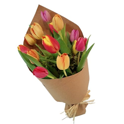 Ramo de tulipanes ecológicos - Floramour